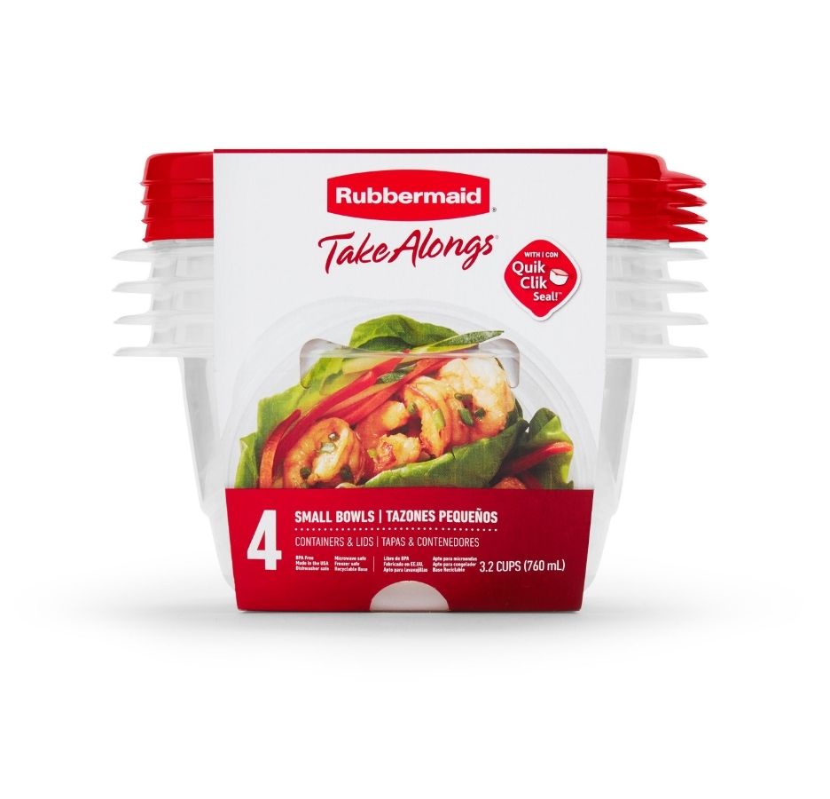 SET HERMETICOS TAKELONGS 4 PIEZAS 760ML REDONDO