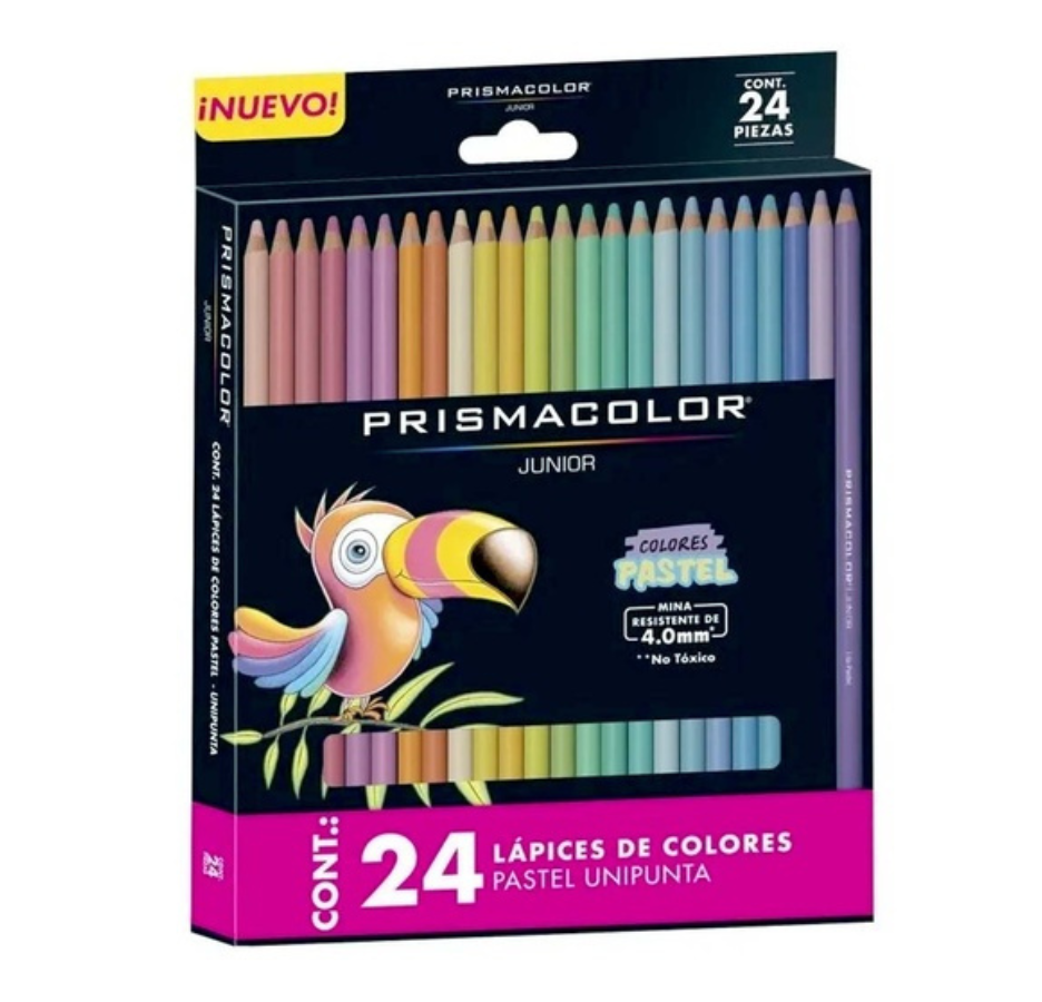 Prismacolor Junior 24ct Lápices de Colores Pastel