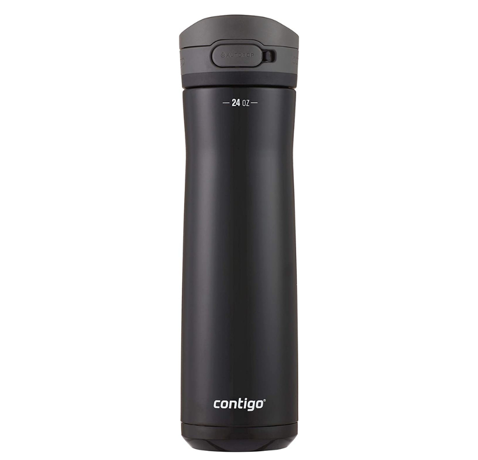 Botella Térmica de Acero Inoxidable Contigo Jackson Negro 709ml