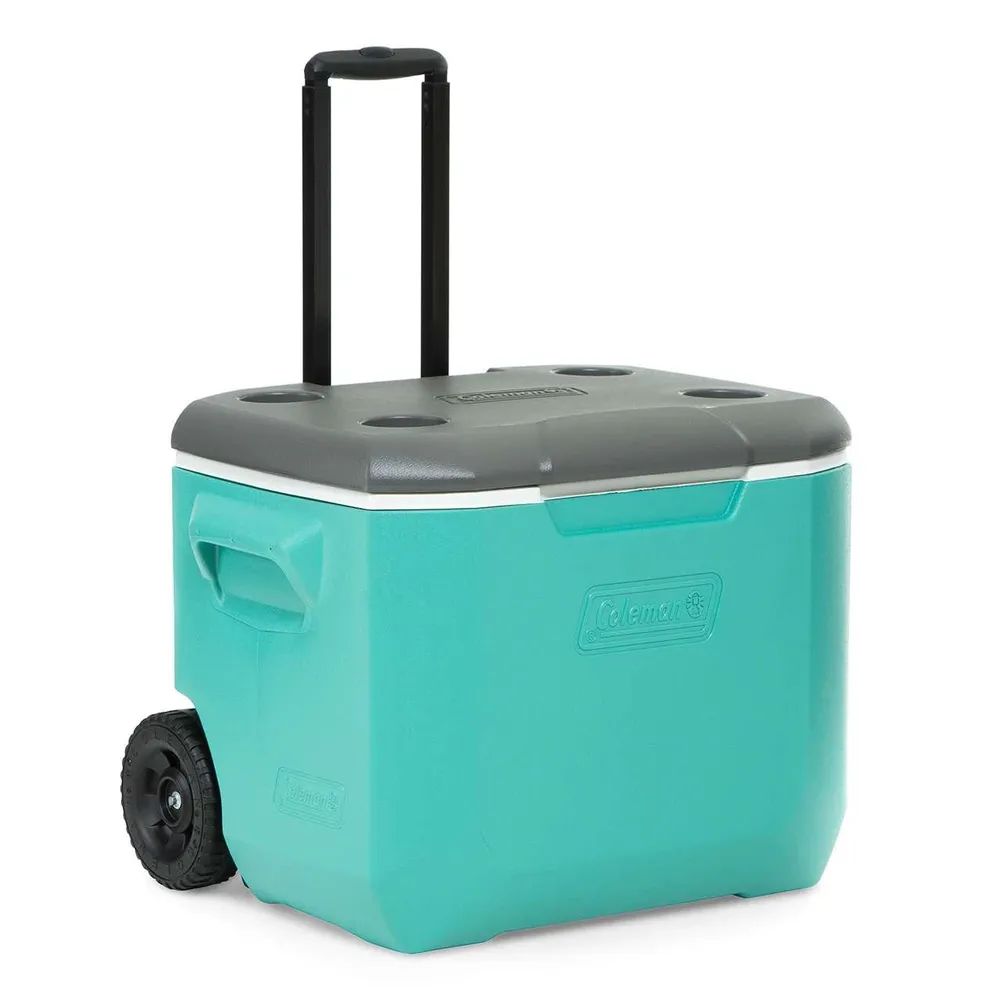 3000005940_1.jpg Cooler Coleman 60QT Turquesa con ruedas - Imagen 1