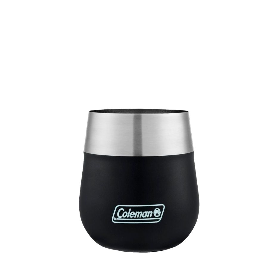VASO DE ACERO INOXIDABLE - CLARET- NEGRO 400ml